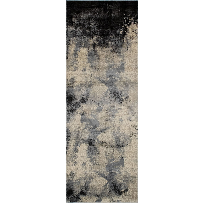Kelson Abstract Indoor Rug, Runner 2'2" x 6'