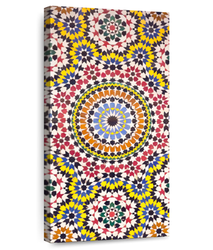 Mosaic Zellige, 24" H x 12" W