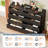8 Drawer Fluted Double Dresser with Metal Handles, Modern Wood Storage Chest for Bedroom Entryway-1669835620