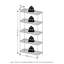 Canika Stainless Steel Storage Rack-696462913-696462912
