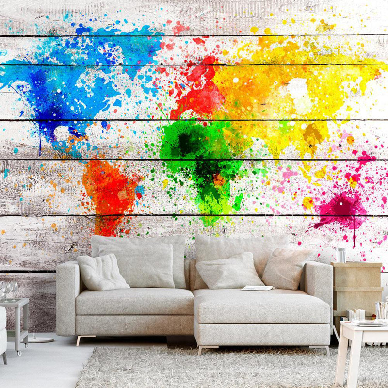 Murale lisse Damaree, L 96 po x l 135 po