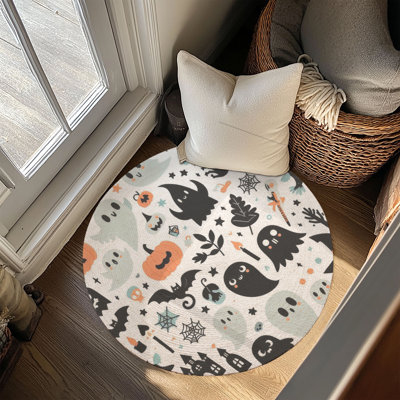 Tapis tressé d'Halloween