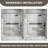 56'' - 60'' W x 70'' H Framed Double Sliding Shower Door – Clear Glass, SGCC Certified-88467085