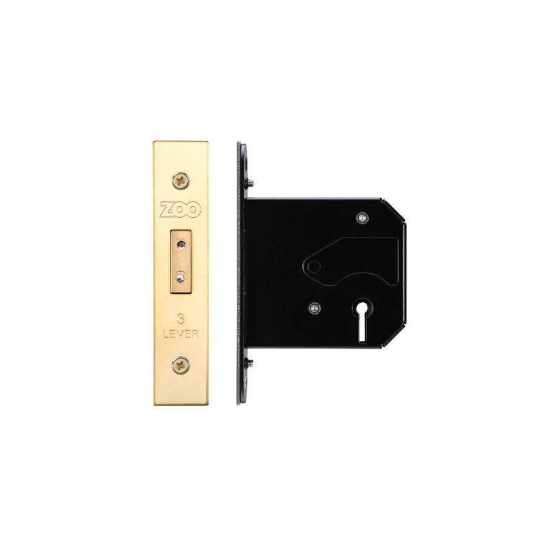 3 Lever Replacement Dead Lock, 7.6cm H