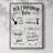 Rules of the Bathroom Framed Print - Solid Wood