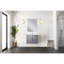 Meuble-lavabo simple.  et miroir-99838108