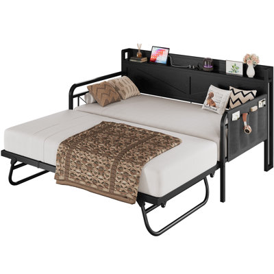 Twin Daybed with Trundle Bed