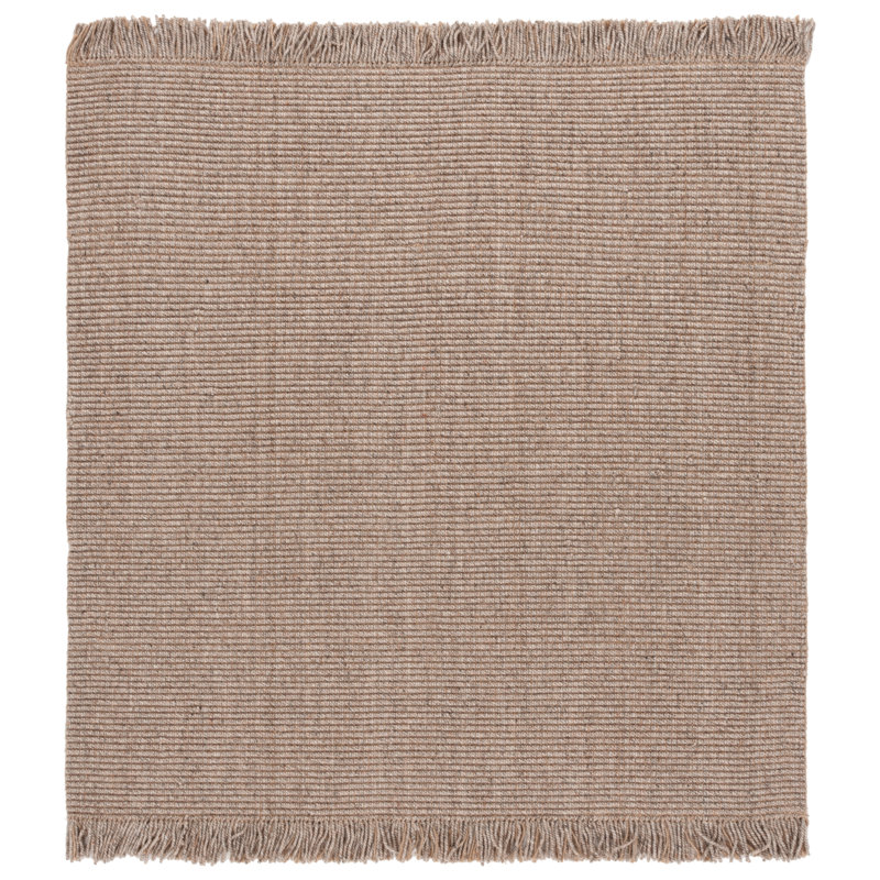 Natural Fiber 842 Area Rug In Beige, Square 6'