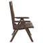 Bercut Foldable Outdoor Patio Dining Armchair-1538314006