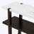 54" Modern Console Table With Rubber Wood Frame & Marble-Effect Top, Elegant Sofa Table, Retro Entryway Table, Hallway Table For Living Room Home Office-768133829