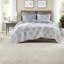 Cotton Blend Floral Quilt Set