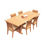 Lagos Outdoor - Piece Teak Dining Set