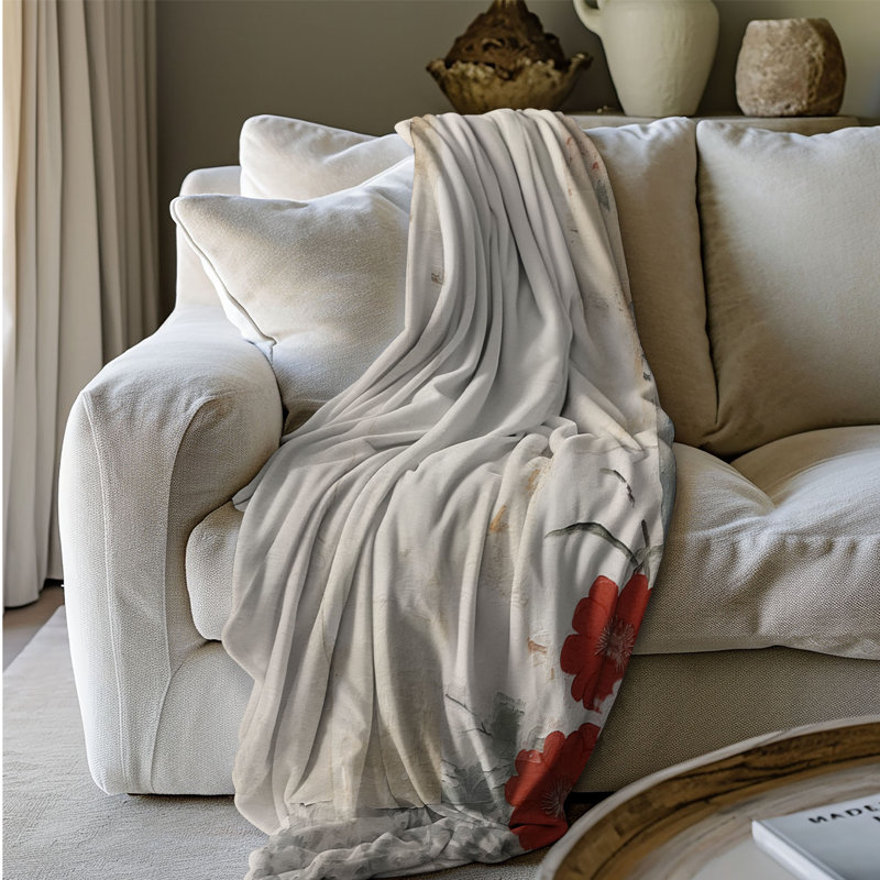 Jeté Gentle Nippon - 1 pièce Sherpa Premium, L 60 po x L 80 po