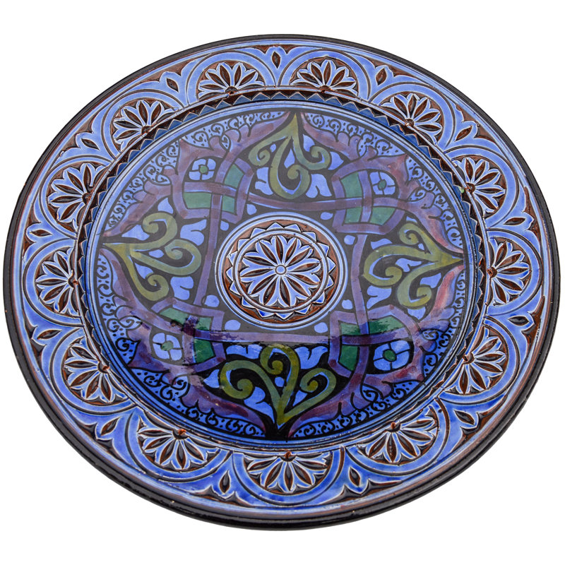 Handmade Ceramic Decorative Plate 1
