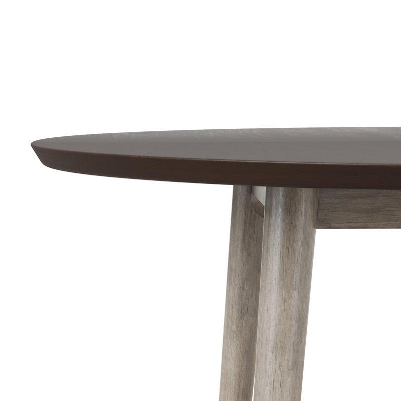 Chassin Round Solid Wood Dining Table