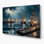 Art mural bleu nautique