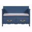 Banc de rangement pour chaussures, avec coussin amovible, banc d'entrée avec rangement caché pour l'entrée et le salon, avec dossier-2123771964