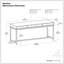 Bureau d'écriture en bois massif avec plateau pour clavier Lars-1541253989-1571123543
