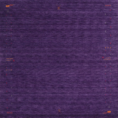 Tapis de zone mauve contemporaine