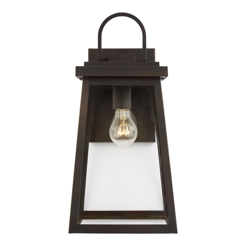 Mclean Wall Light, Antique Bronze, 18" H x 8.5" W x 9.88" D