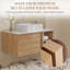 Meuble-lavabo moderne 36 po avec lavabo simple, comptoir en pierre blanc brillant et meuble-lavabo flottant avec armoires en bois-1534237134
