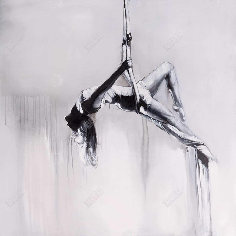 " Dancer On Aerial Contortion "