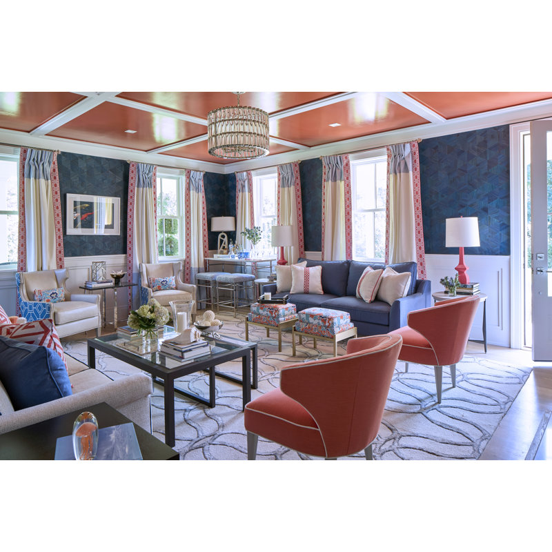 Charlii 6 - Light Dimmable Drum Chandelier