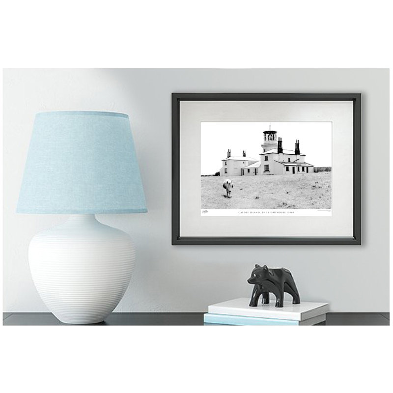 Caldey Island, The Lighthouse C1960 by Francis Frith - Single Picture Frame Print, 40cm H x 50cm W x 2.3cm D