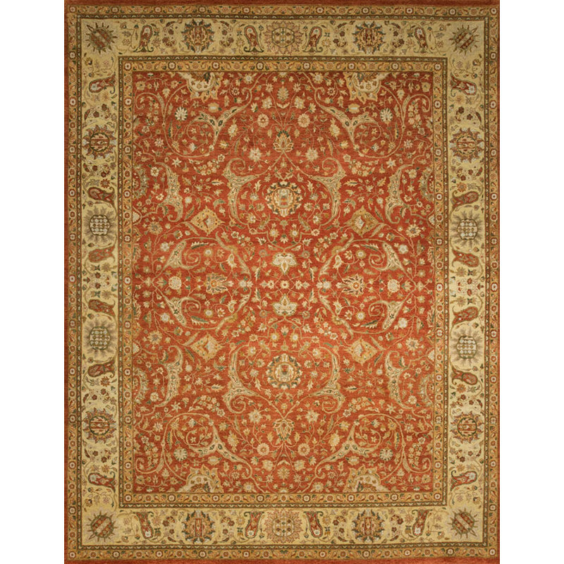 Traditional One-of-a-Kind Rectangle 8' X 10'4" Hand Knotted Area Rug