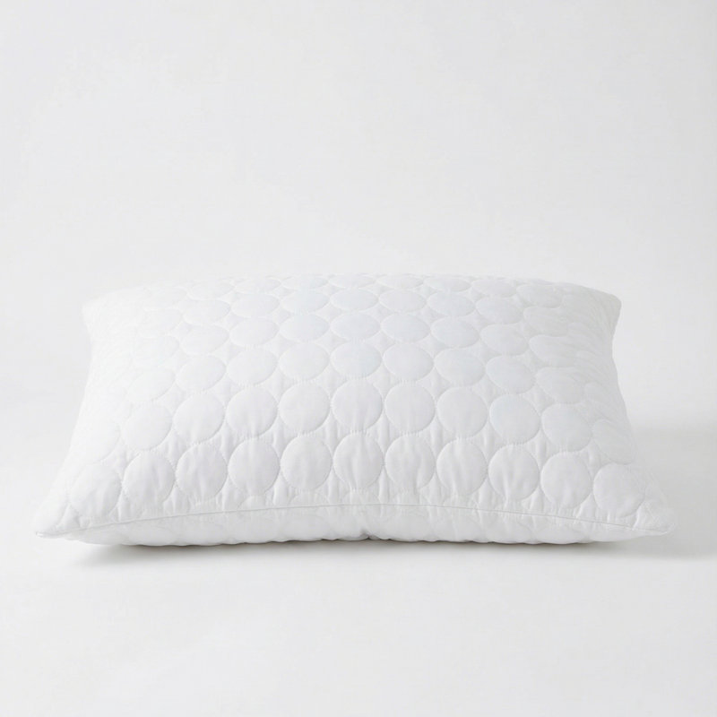 Protège-oreiller imperméable Remedy - Housse de coussin en coton hypoallergénique avec fermeture à glissière pour aider à prévenir les punaises de lit et les acariens
