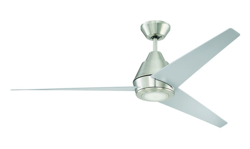 Acadian 56'' Ceiling Fan with LED Lights, Wall Control