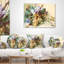 Oreiller floral à fleurs illustrées-30882886-30882882
