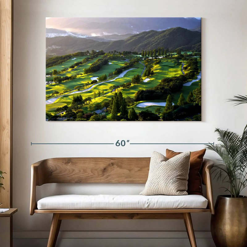 Parcours de golf Sireci Séoul, H 34 po x l 51 po