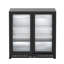 7.4 Cu.Ft 2 Doors Beverage Refrigerator, Commercial Display Refrigerator For Beer, Wine, Soft Drinks