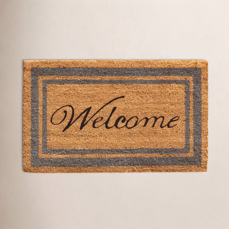 Stender Non-Slip Outdoor Doormat, Rectangle 2' x 3', Perwinkle
