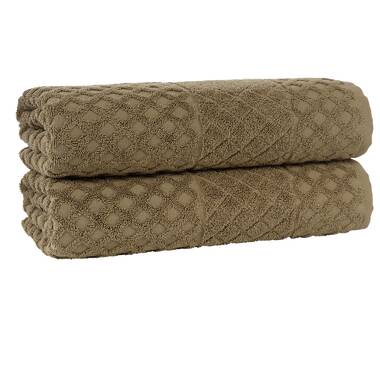 Sanderson 6 Piece Turkish Cotton Towel Set House of Hampton Color: Taupe