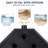 Harper-Rae 190LBS 4PCS Heavy-Duty Cantilever Offset Patio Umbrella Base Square Base Plate Set