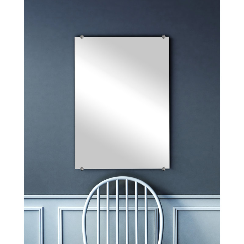 Miroir d'appoint mural Cheston, 46,5 po x 26,5 po