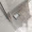 55"-60" W X 72" H Brushed Nickel Reversible Installation Double Bypass Sliding Shower Door,Aluminium Alloy Frame,1/4"(6MM) Tempered Glass With Nano Explosion-Proof Membrance,Easy Installation