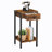 Crellin 27" Tall Iron Nightstand with Storage