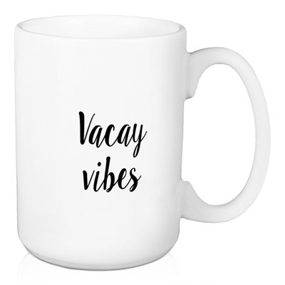 Grande tasse à café vacay vibes Creasy