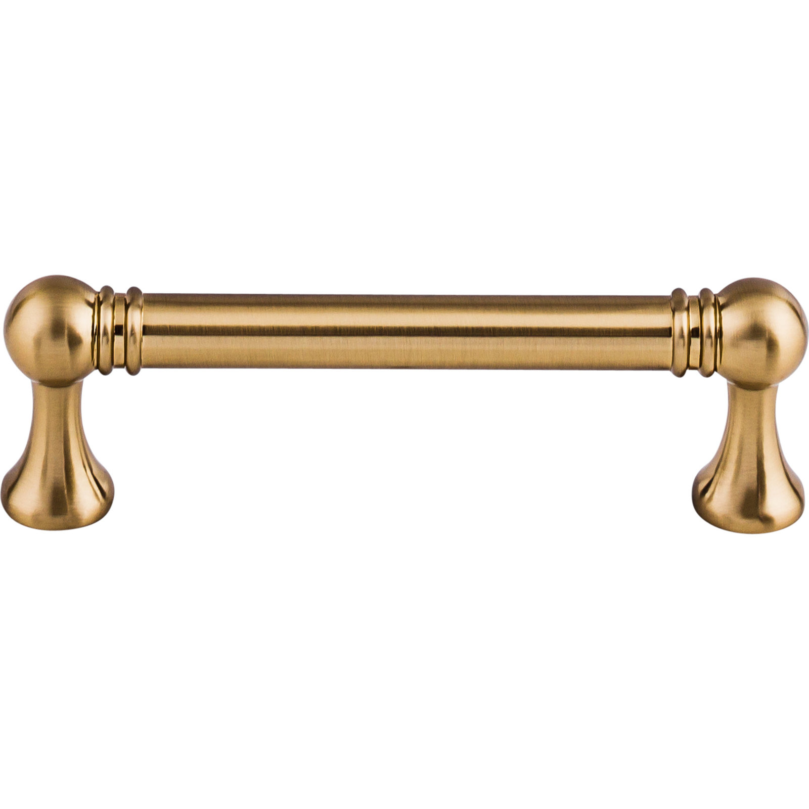 Kara Bar Cabinet Pull, 3 3/4", Honey Bronze
