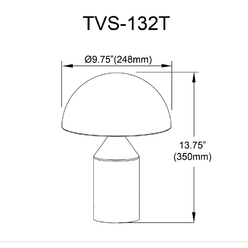 Travis 2 Light Table Lamp - Aged Brass