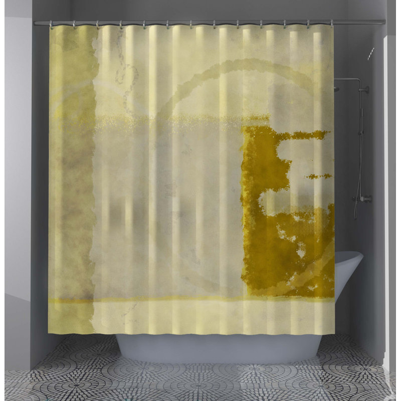 Rahema Abstract Shower Curtain