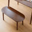 Ensemble de table de salle à manger moderne en bois d'hévéa massif pour 4 personnes Rowley-91296832