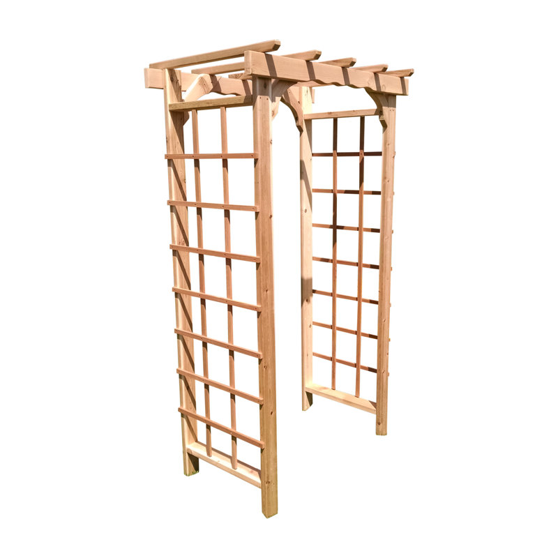 Pin traité sous pression 3 pi Madison Arbor, 79" H x 48" W x 26" D, Teinte tilleul