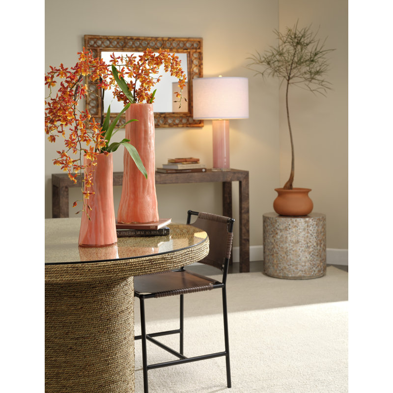 Sequoia Handmade Glass Table Vase, Poppy, Large