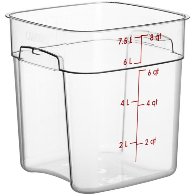 Cambro Camsquares Freshpro 12 pte Contenant alimentaire transparent en polycarbonate