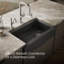 Cairn Undermount Single-Bowl Farmhouse Kitchen Sink with Faceted Design-1259428939-1337896964