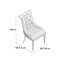 Beattie 50.04cm H Tufted Cotton Upholstered Tufted Back Side Chair-14485389